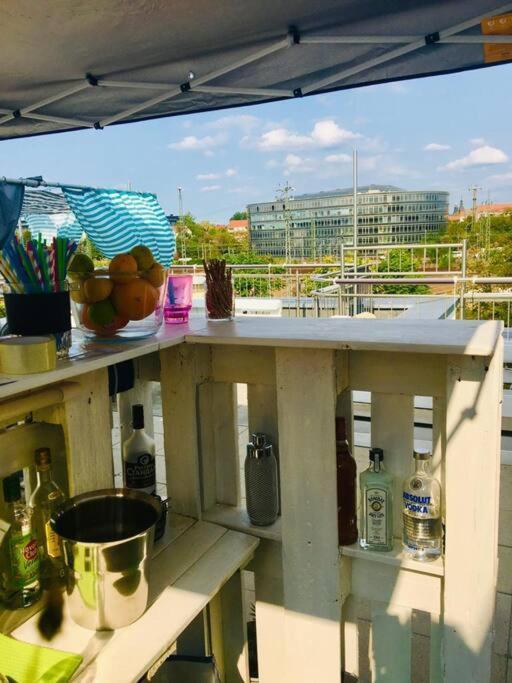 Vip Design Apartment M. Dachterrasse Дрезден Экстерьер фото