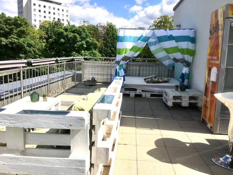 Vip Design Apartment M. Dachterrasse Дрезден Экстерьер фото