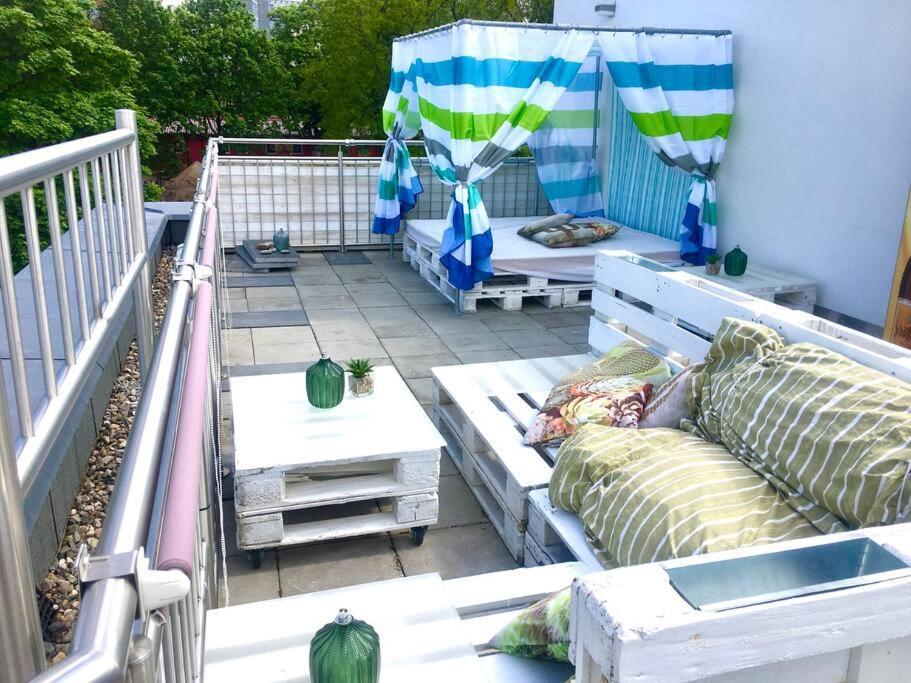 Vip Design Apartment M. Dachterrasse Дрезден Экстерьер фото